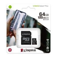 Kingston SDCS2 64GB micro SD XC clase 10 64GB c a