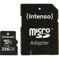 Intenso 3423492 Micro SD UHS I Premium 256G c adap