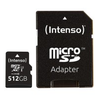 Intenso 3423493 Micro SD UHS I Premium 512G c adap