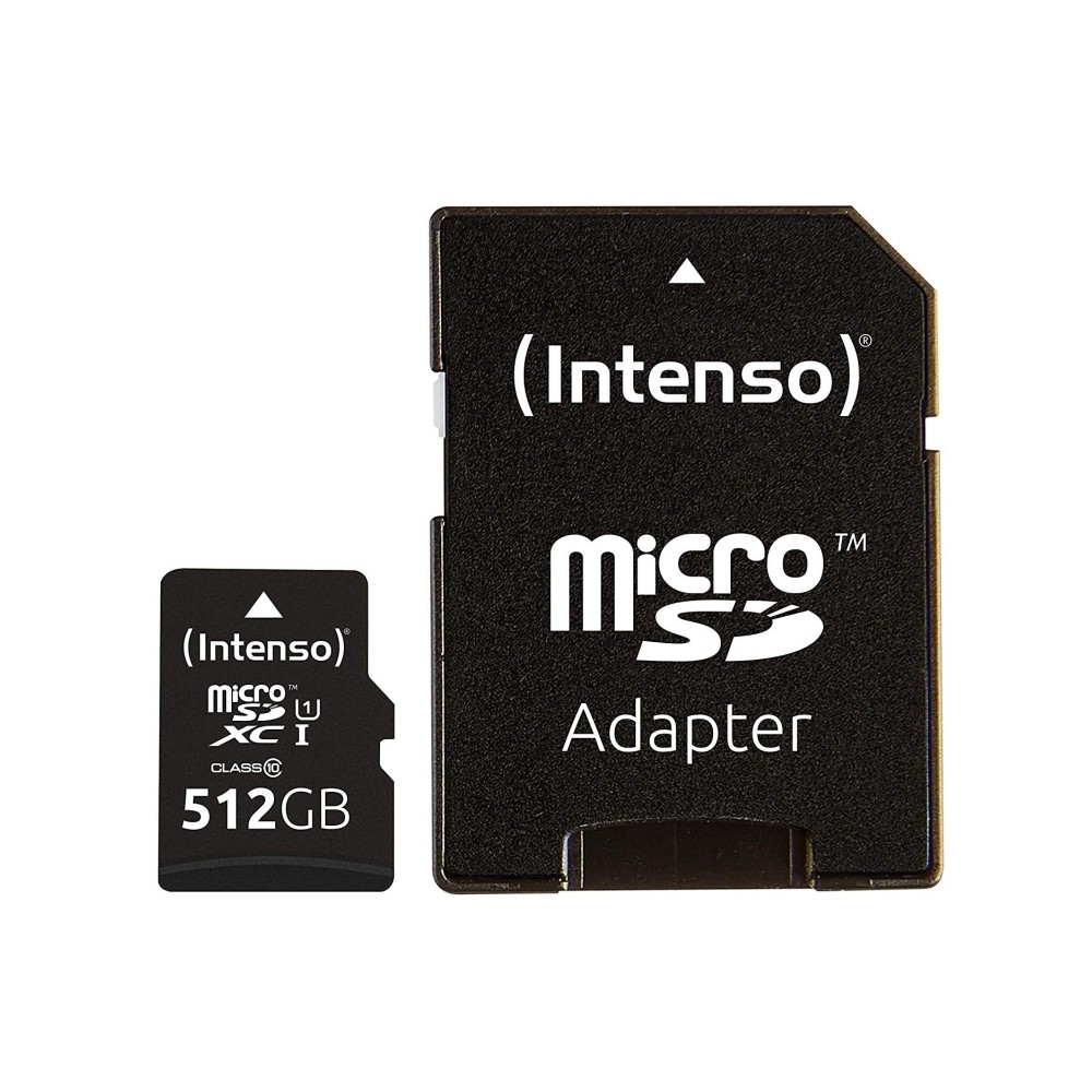 Intenso 3423493 Micro SD UHS I Premium 512G c adap