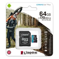 Kingston SDCG3 64GB micro SD XC clase 10 64GB c a