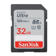 SanDisk Ultra 32GB SDHC Memory Card 120MB s