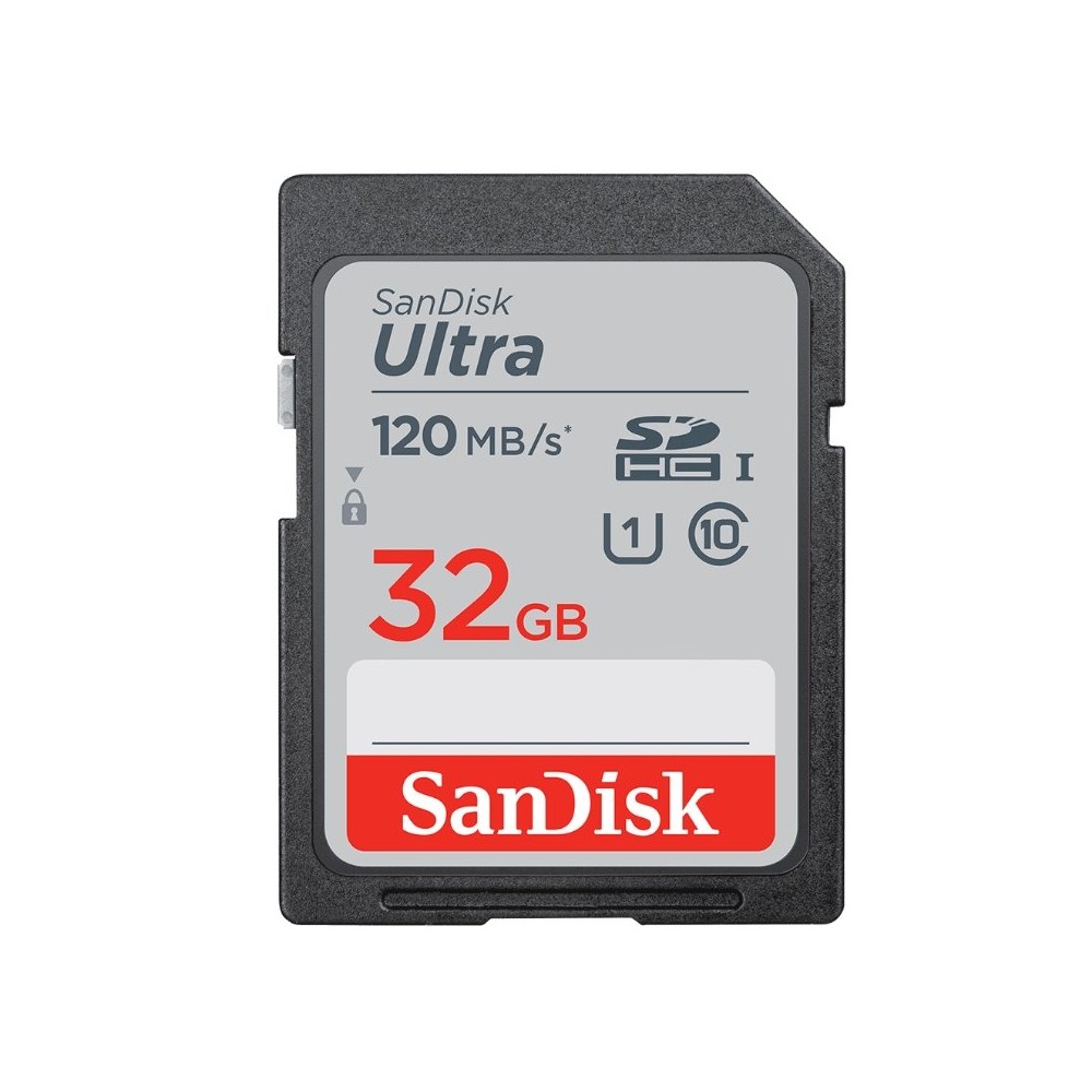 SanDisk Ultra 32GB SDHC Memory Card 120MB s