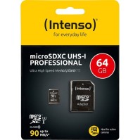 Intenso 3433490 Micro SD UHS I profesiona 64GB