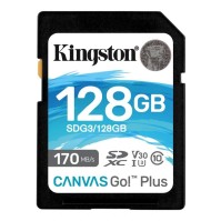 Kingston Canvas Go Plus SD 128GB class 10 U3 V30