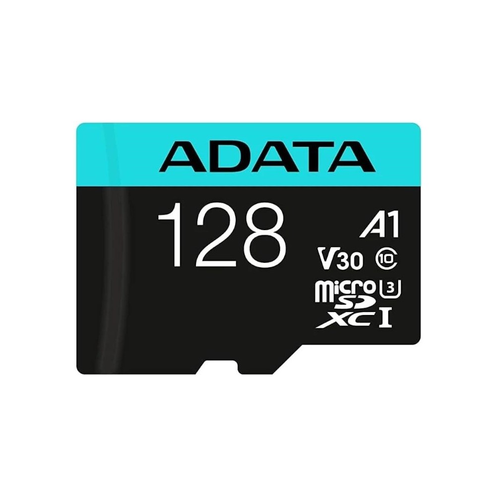 ADATA microSDXC SDHC UHS I U3 128GB c adapt