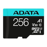 ADATA microSDXC SDHC UHS I U3 256GB c adapt