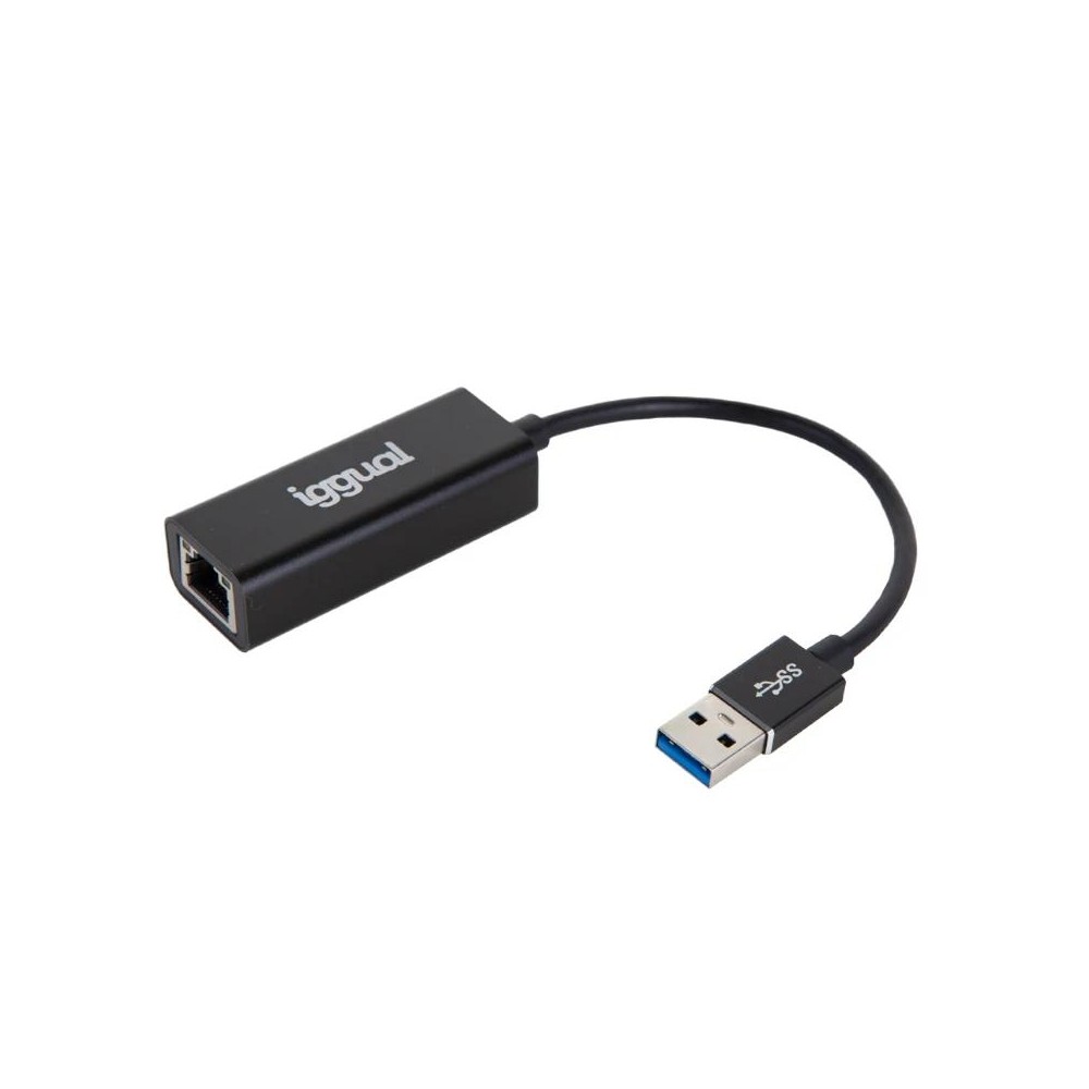 iggual Adaptador USB A a RJ45 Gigabit