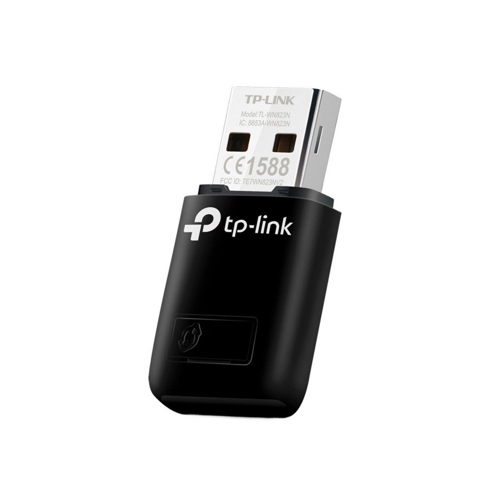 TP LINK TL WN823N Tarjeta Red WiFi N300 Nano USB