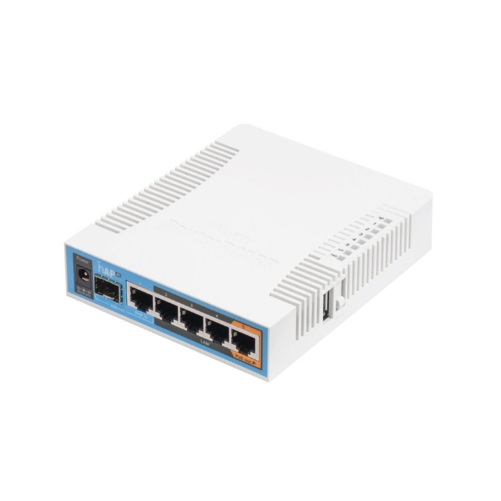 MikroTik RB962UiGS 5HacT2HnT hAP AC 5xGB 1xSFP 5GH