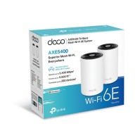 TP Link Deco XE75 2 pk WiFi6E AXE5400 Tri B Mesh