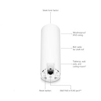 Ubiquiti U6 Mesh AP WiFi6 In Out PoE 4x4 IPX5 1xGb