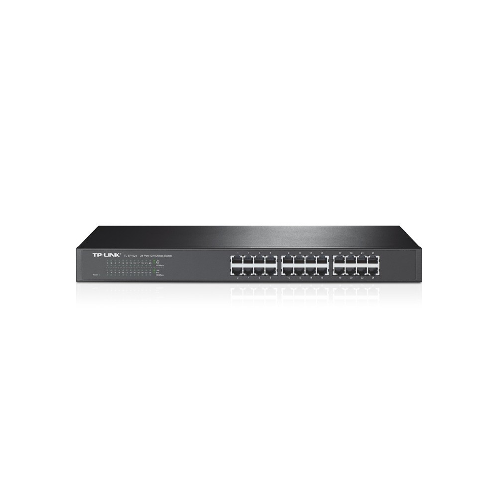 TP LINK TL SF1024 Switch 24x10 100Mbps Metal