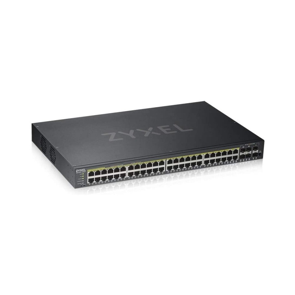 ZyXEL GS1920 48HPv2 Switch 44xGbE PoE 2xSFP 4xComb