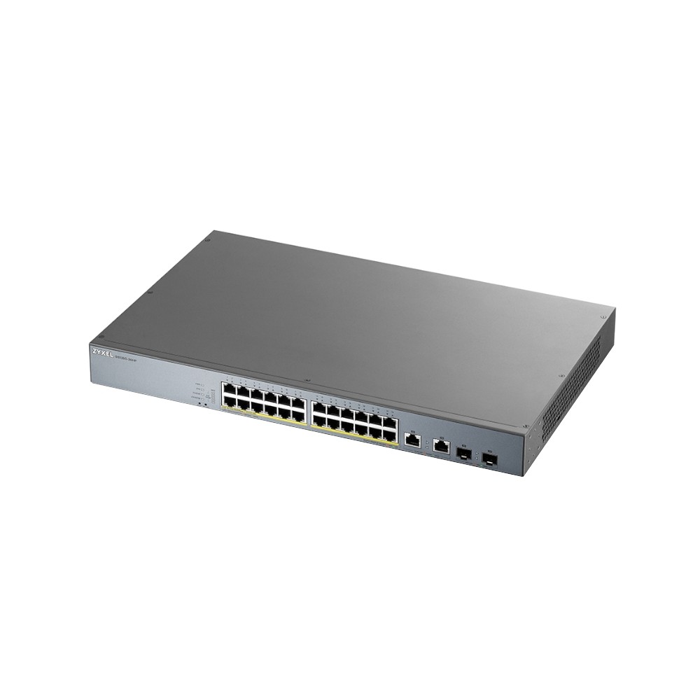 ZyXEL GS1350 26HP Switch 24xGB PoE 2xSFP 375W