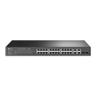 TP Link SL2428P Switch 24x10 100Mbps PoE 4xGb