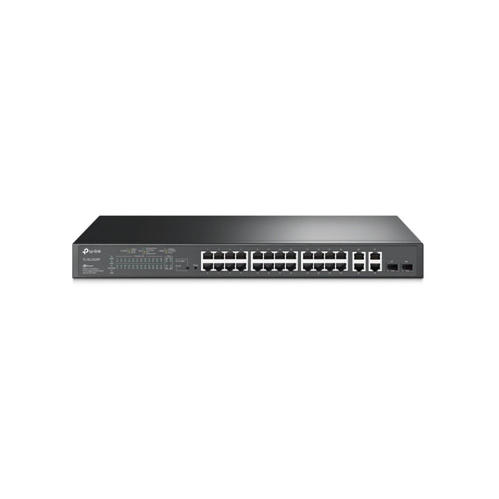 TP Link SL2428P Switch 24x10 100Mbps PoE 4xGb