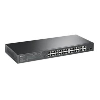 TP Link SL2428P Switch 24x10 100Mbps PoE 4xGb