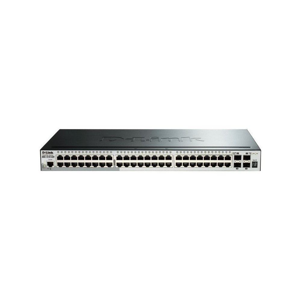 D Link DGS 1510 52X E Switch L2 48xGb 4x10Gb SFP