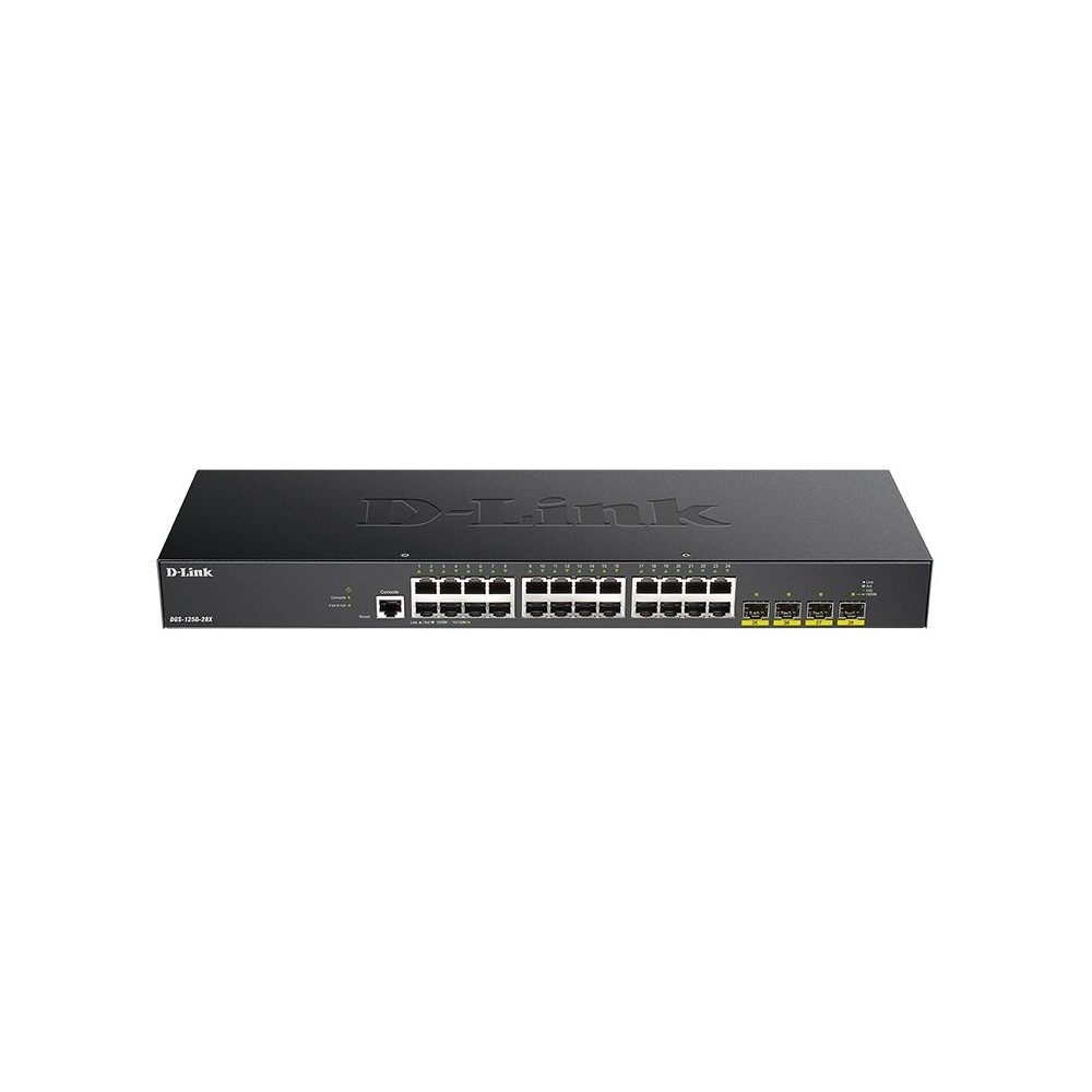 D Link DGS 1250 28X E Switch 24xGB4x10G SFP