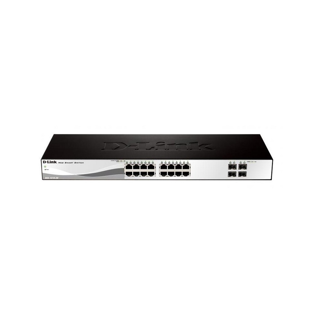 D Link DGS 1210 20 E Switch 16xGB 4xSFP Combo