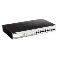 D Link DGS 1210 10MP E Switch 10Gb PoE 2xSFP 130W