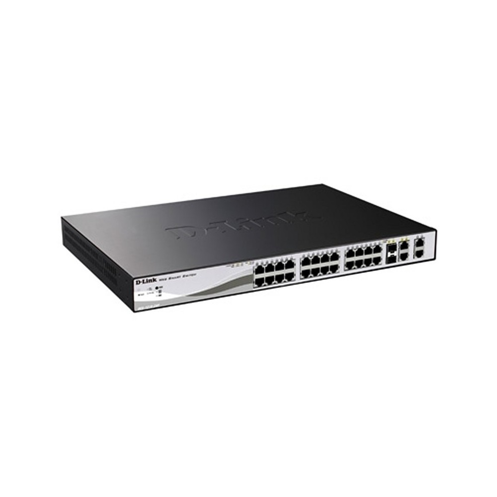 D Link DGS 1210 28P E Switch 24xGb PoE 4xSFP Combo