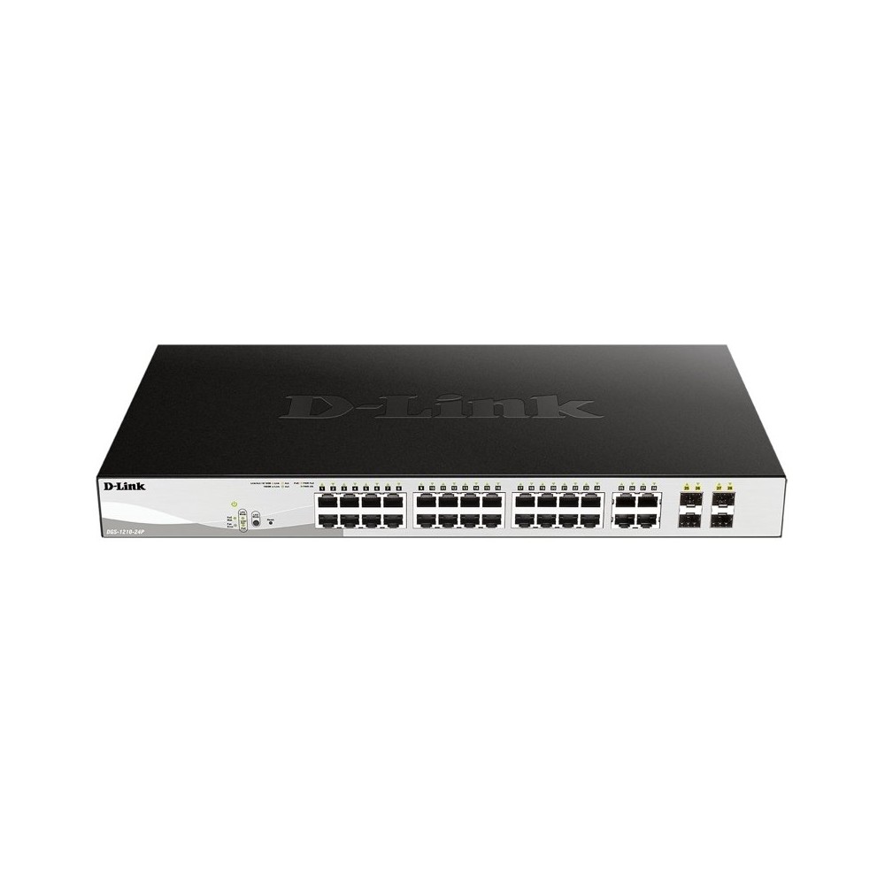 D Link DGS 1210 24P E Switch 24xGB 12xPoE 4xSFP