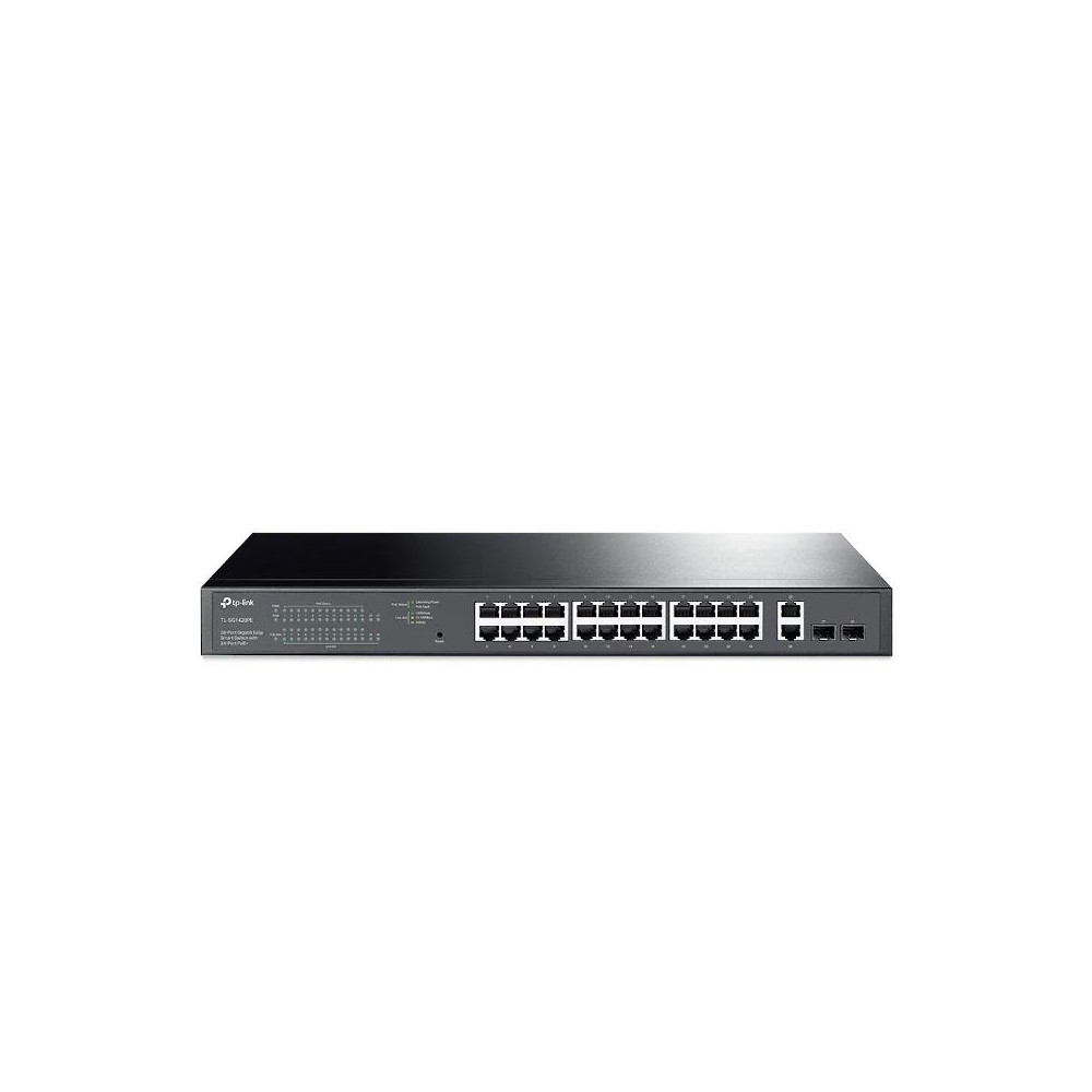 TP Link TL SG1428PE Switch 24xGbE PoE 2xGbE 2xSFP