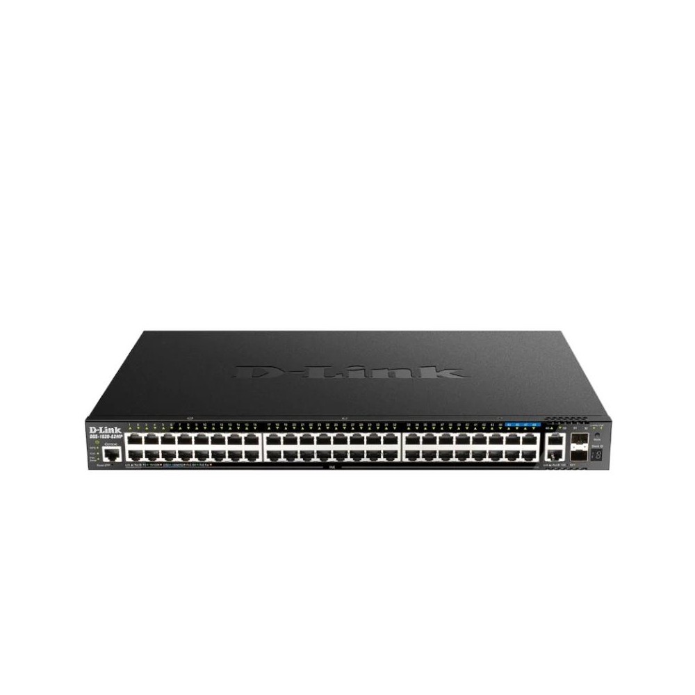 D Link DGS 1520 52MP E Switch 44xGbE PoE 2x10 SFP