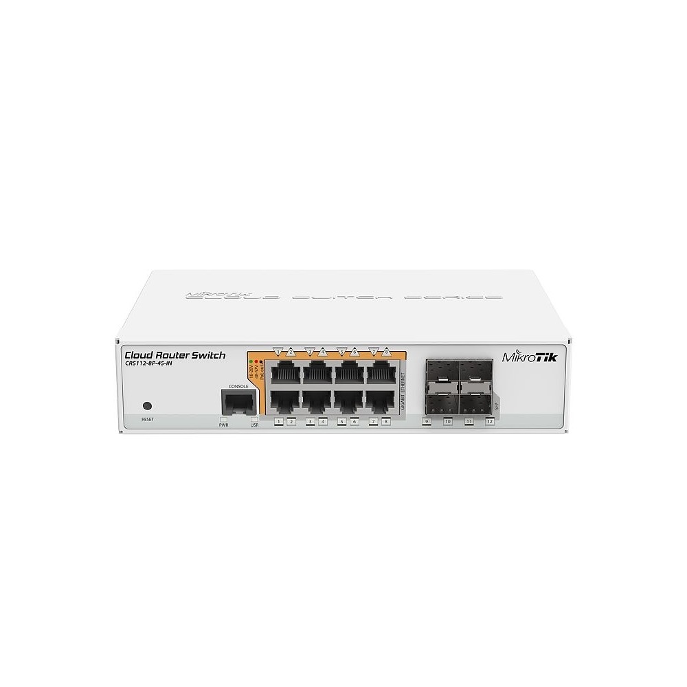 MikroTik CRS112 8P 4S IN Switch 8xGB 4xSFP L5