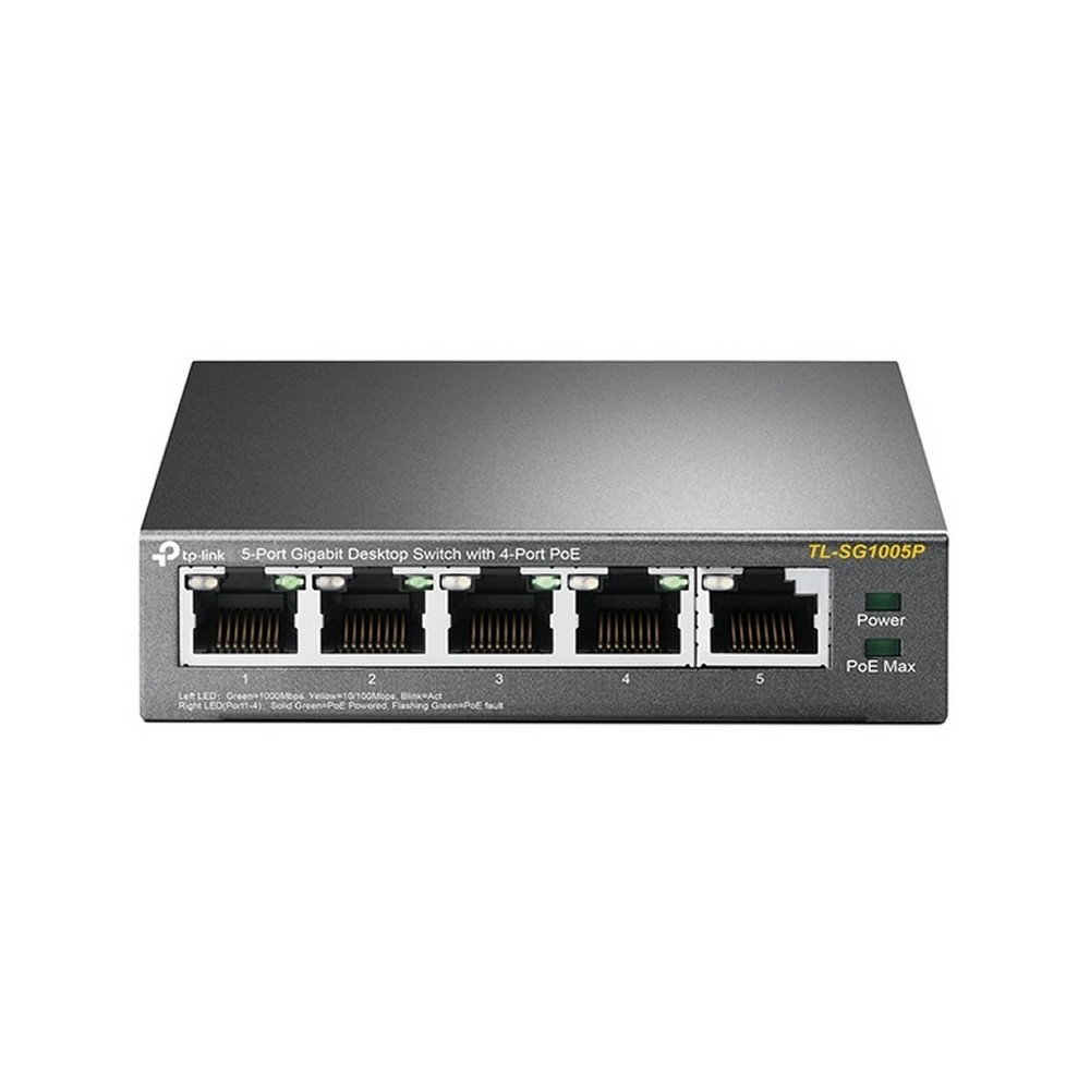 TP LINK TL SG1005P Switch 5xGB 4xPoE