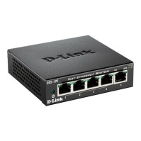 D Link DES 105 Switch 5x10 100Mbps Metal