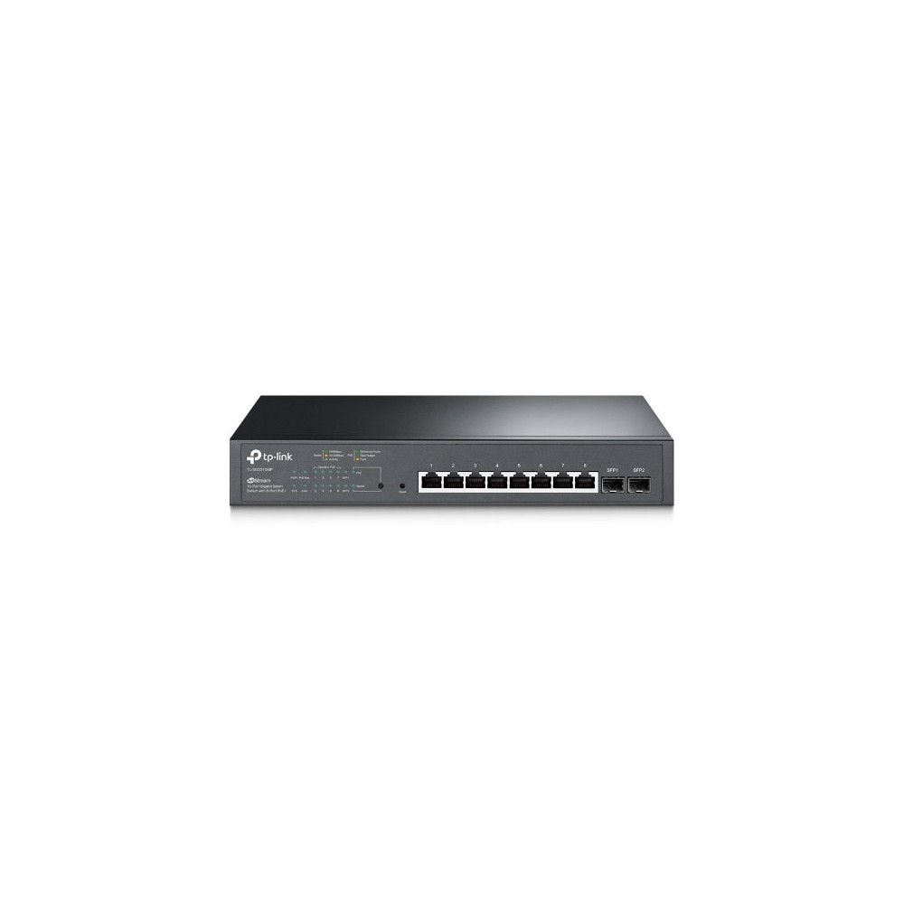 TP LINK SG2210MP Switch 10xGB 8xPoE Enrackable