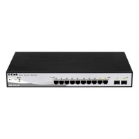 D Link DGS 1210 10P E Switch 8xGB PoE 2xSFP