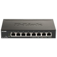 D Link DGS 1100 08PV2 E 8xGb PoE Switch 64W