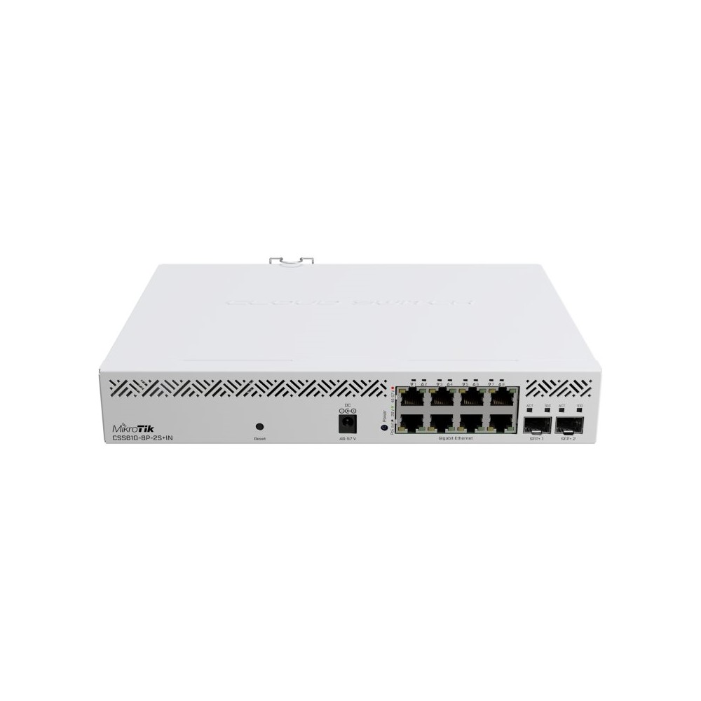 Mikrotik CSS610 8P 2SIN 8xGbE PoE 2x10Gb SFP