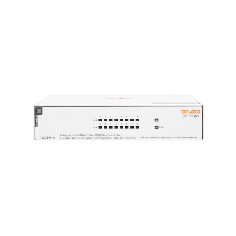 Aruba Instant On 1430 8xGbE PoE Switch 64W