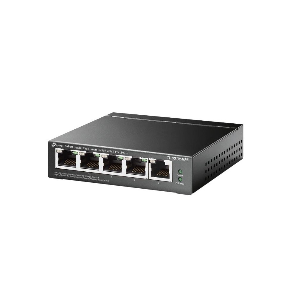 TP Link TL SG105MPE Switch 5xGbE 4PoE Metal