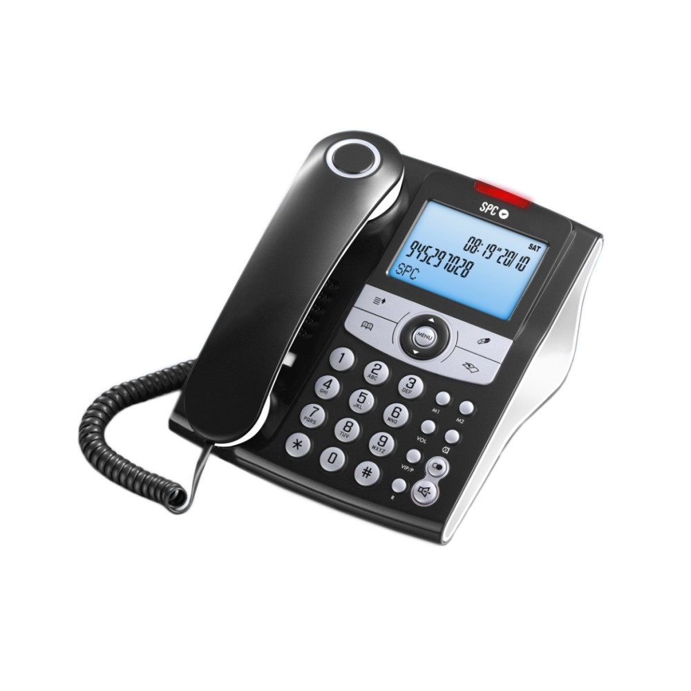 SPC 3804N Telefono ELEGANCE ID 70M ML ID LCD Negro