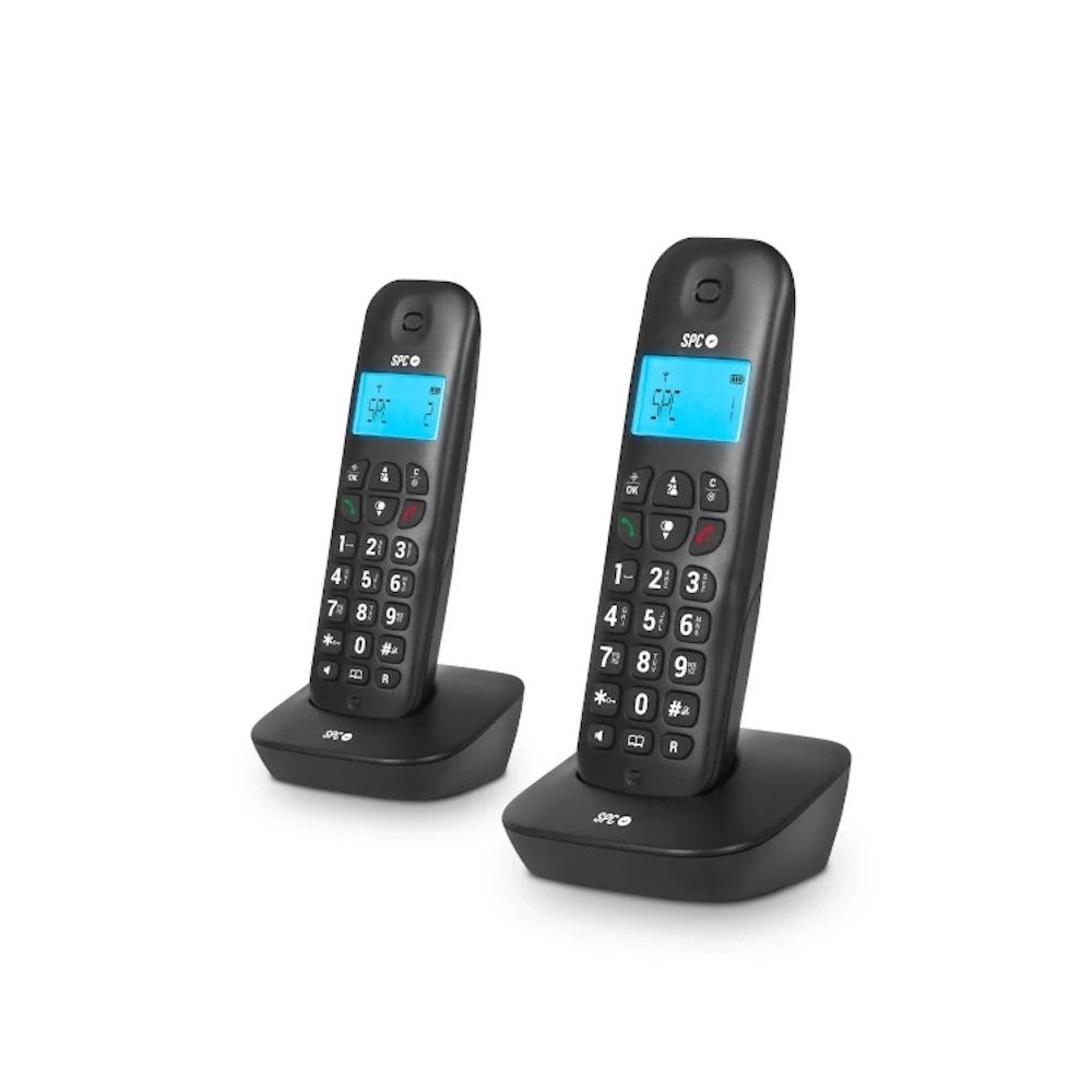 SPC 7302N Telefono DECT AIR PRO DUO Negro