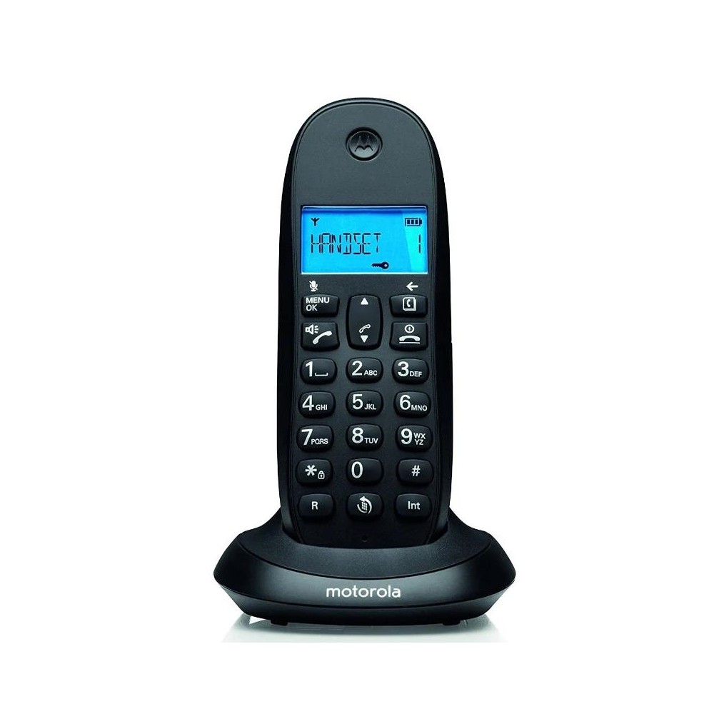 MOTOROLA C1001 CB Telefono DECT Negro