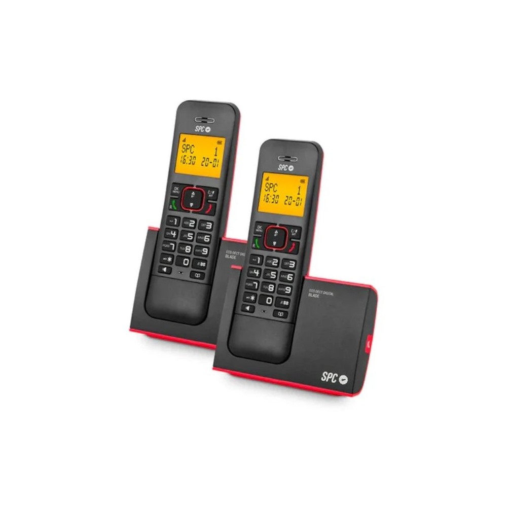 SPC 7292RC2 Telefono DECT BLADE ID AG50 Rojo Duo