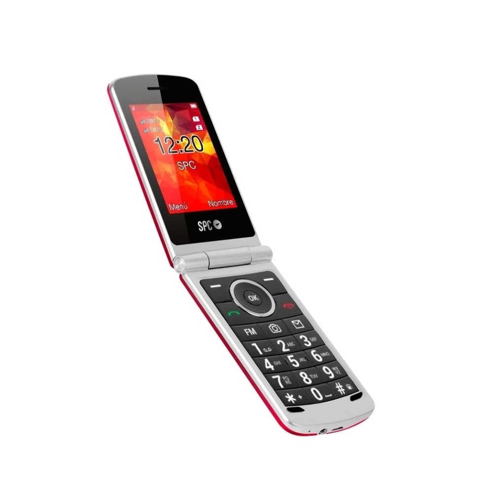 SPC 2318R Opal Telefono Movil BT FM Rojo