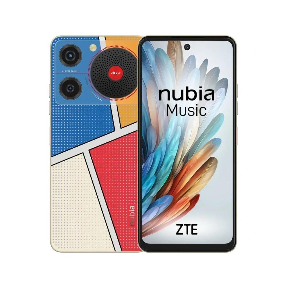 ZTE Nubia Music 66 HD 44GB 128GB Pop Art