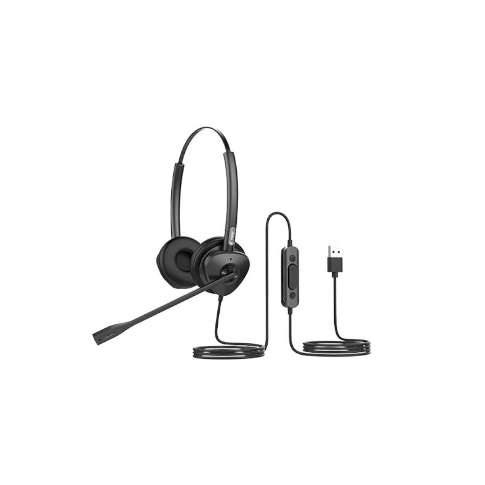 Fanvil HT302 U Auriculares DoblePuerto USB ENC