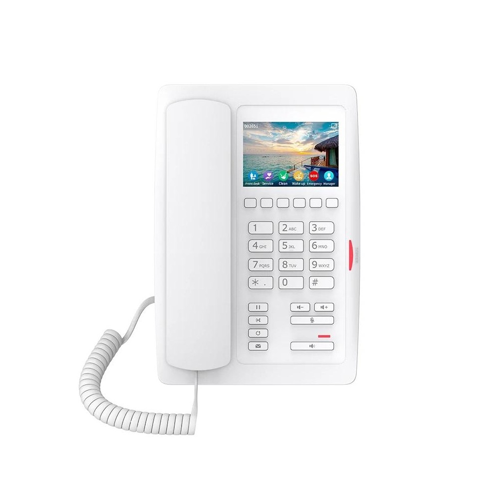 Fanvil H5 Hotel Telefono IP con PoE WiFi 24G Bl