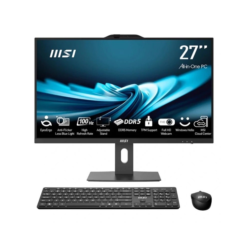 MSI AP272P 483ES i5 14400 8GB 512GB W11H 27 Negro