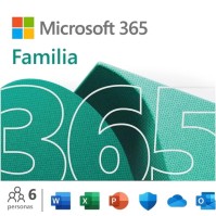 Microsoft 365 Familia Suscrip anual 6u