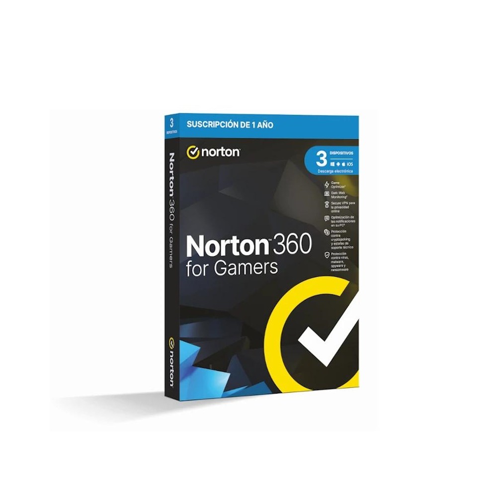 NORTON 360 Gamers 50GB ES 1 us 3 dispositivo 1A